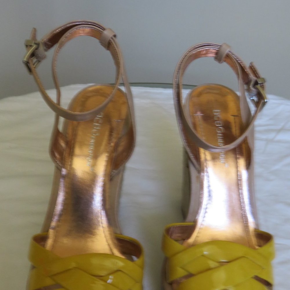 BCBGenetation Lemon glow Wedge Platform Espadrille 7 - Picture 2 of 9